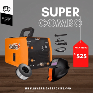 Pack Redbo - Soldadora + Mascara + Alambre